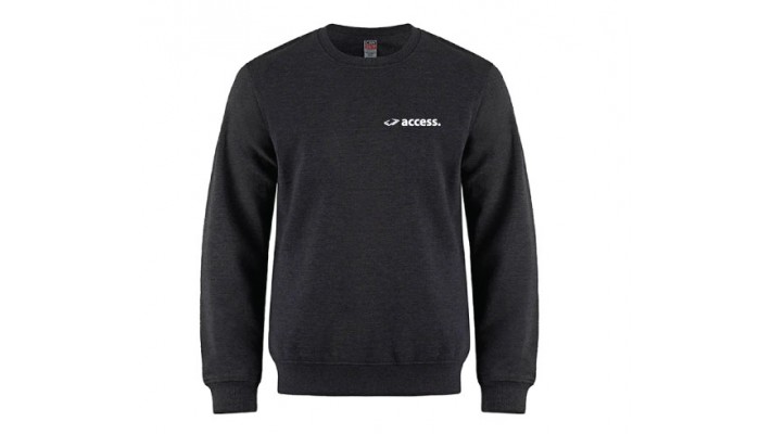ACCESS Crew neck Charcoal Heather