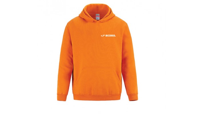 ACCESS hoodie orange