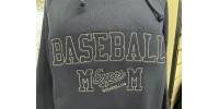 Expos hoodie baseball mom coton pointillé
