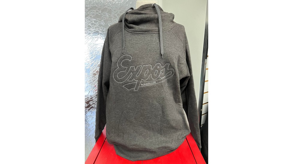 Expos hoodie coton pointillé