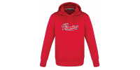 Pionniers hoodie polyester rouge